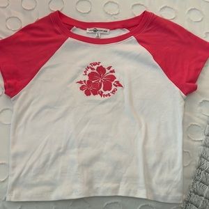 Love Peace & Lazy Days Cropped Tee